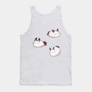 Funny sea bunny illustration Tank Top